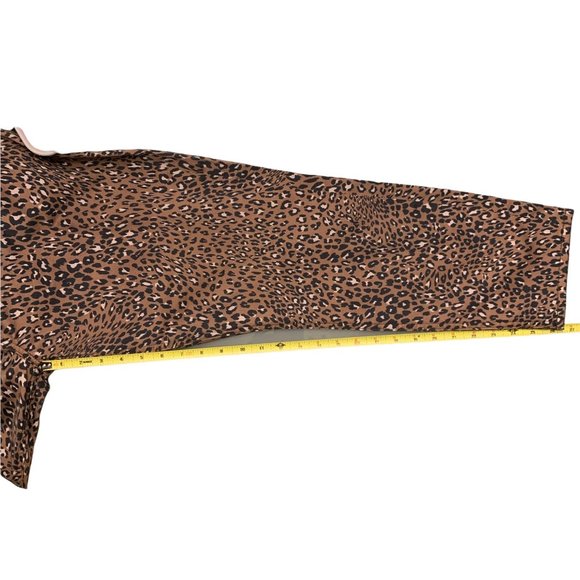 Jen 7 7 For All Mankind High Waist Cheetah Print Ankle Skinny  Plus Size… - Picture 13 of 15